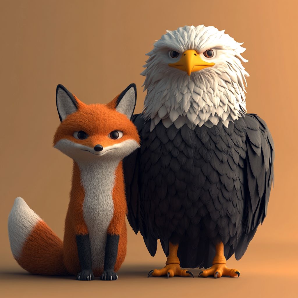 L'Aigle et le Renard