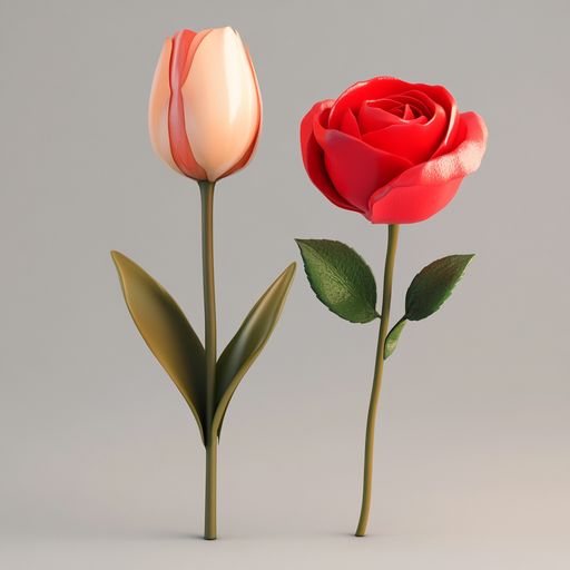 La Tulipe et la Rose