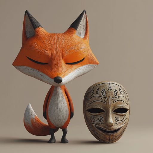 Le Renard et le Masque