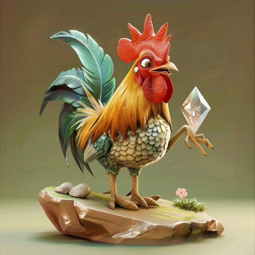 Le Coq et le diamant