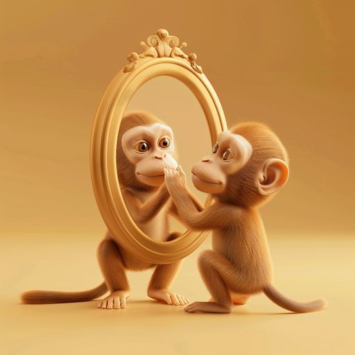 Le Singe et le Miroir