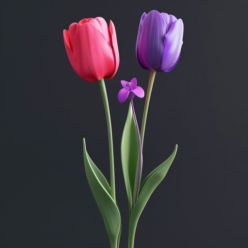 La Tulipe et la Violette