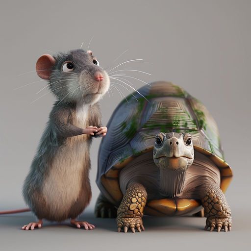 Le Rat et la Tortue