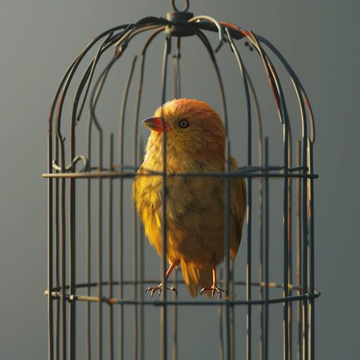 Les Oiseaux en cage