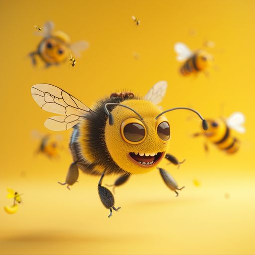 L'Abeille et les Mouches