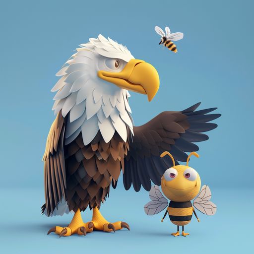 L'Aigle et l'Abeille