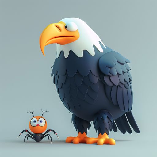 L'Aigle et l'Araignée