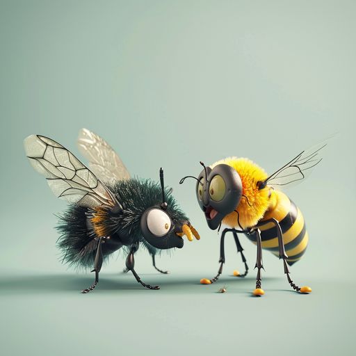 La Mouche et l'Abeille