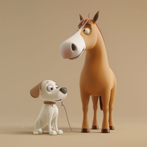 Le Chien et le Cheval