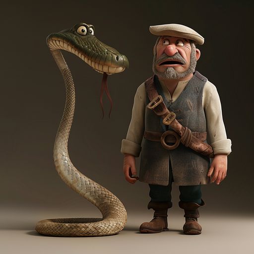 Le Serpent et le Paysan