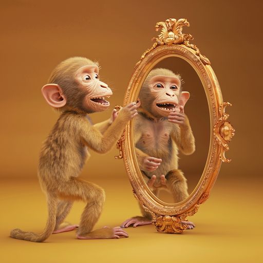 Le Singe et le Miroir