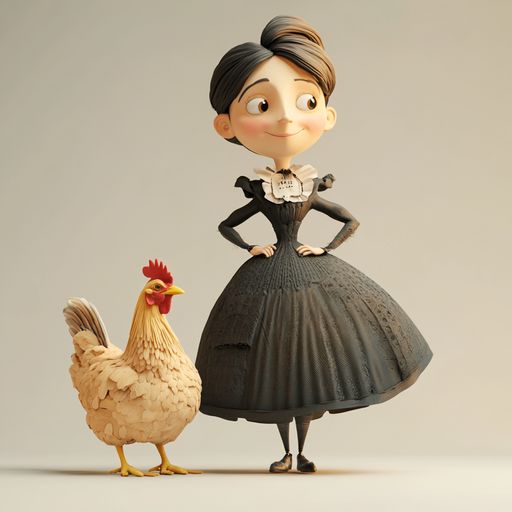 La Femme et la Poule