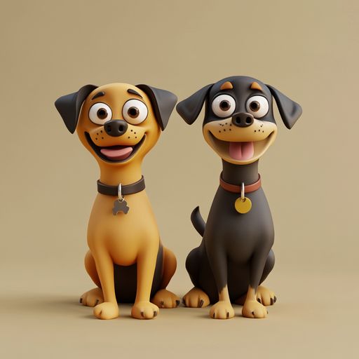 Les deux Chiens