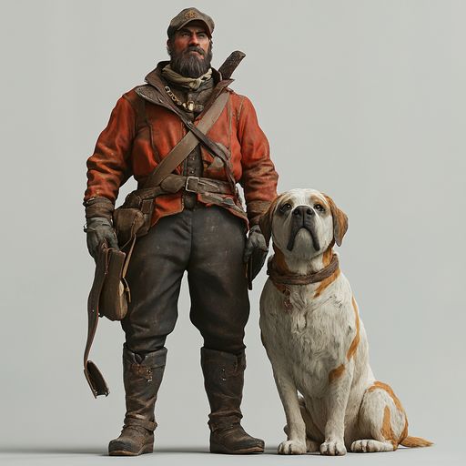 Le Chasseur et son Chien