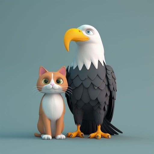 L'Aigle et le Chat