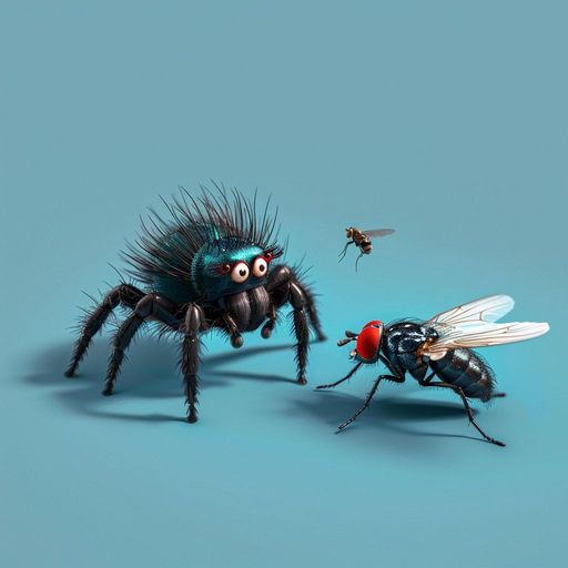 La Mouche et l'Araignée