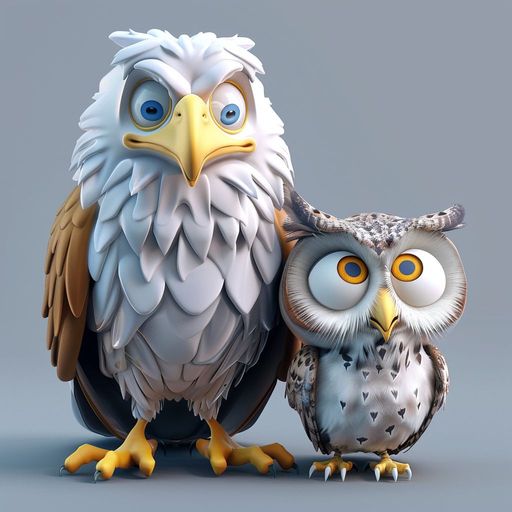 L'Aigle et le Hibou