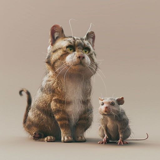 Le Chat et le vieux Rat