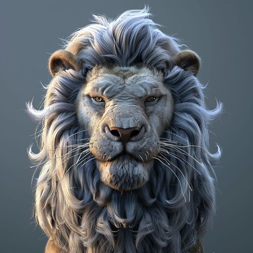 Le Lion devenu vieux