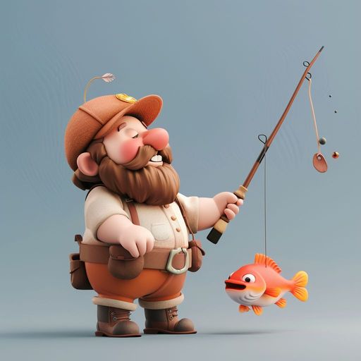 Le petit Poisson et le Pêcheur