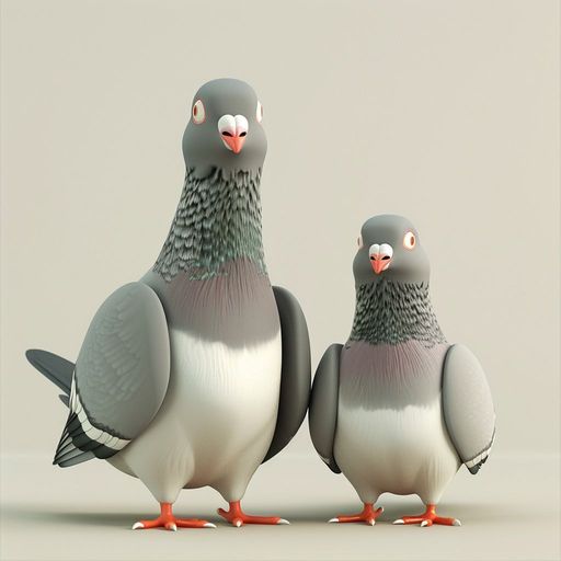 Les deux Pigeons