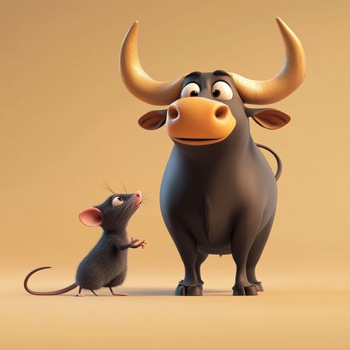 Le Rat et le Taureau