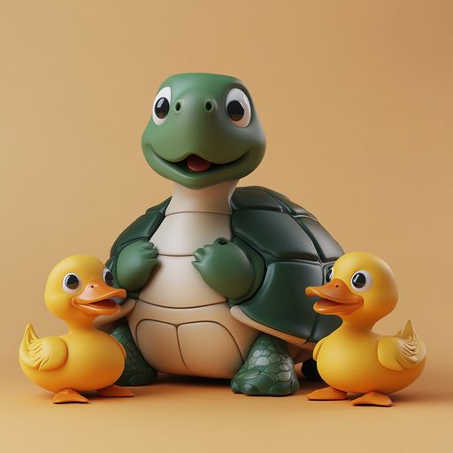 La Tortue et les Canards