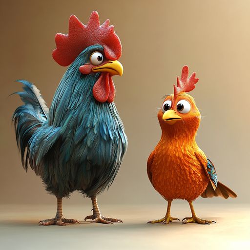 Le Coq et l'Oison