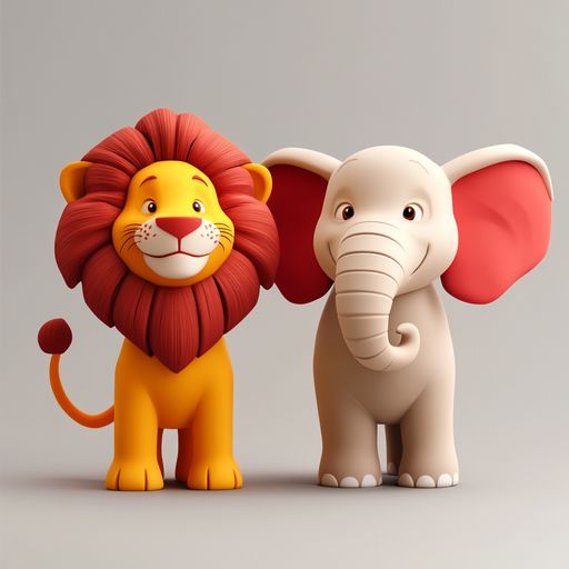 Le Lion et l'Éléphant