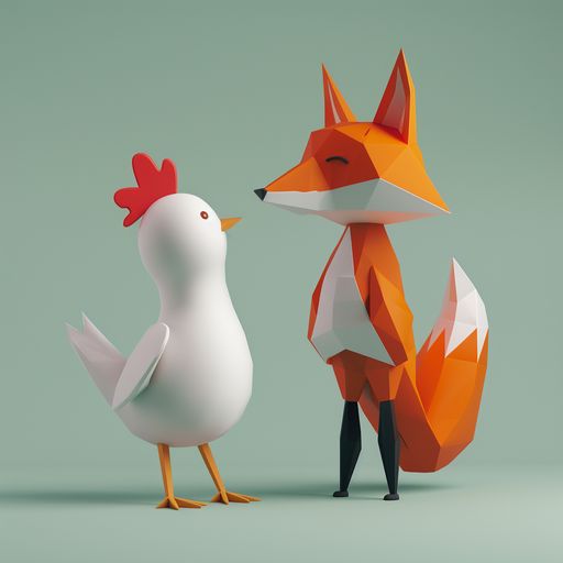 Le Renard et la Poule