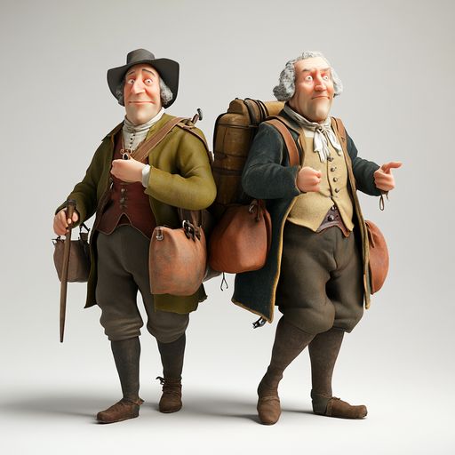 Les deux voyageurs