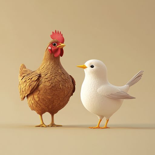 La Poule et l'Alouette