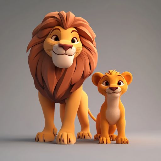 Le Lion et le Lionceau