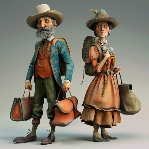 Les deux Voyageurs