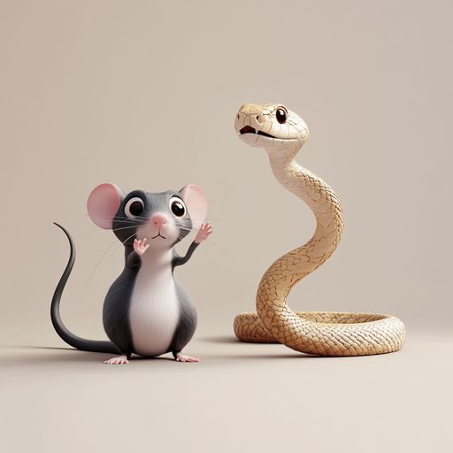 Le Rat et le Serpent