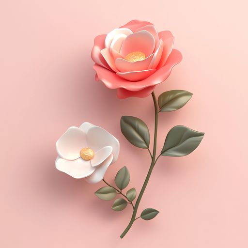 L'Églantine et la Rose