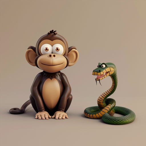 Le Singe et le Serpent