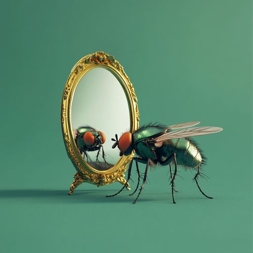 La Mouche et le Miroir ardent