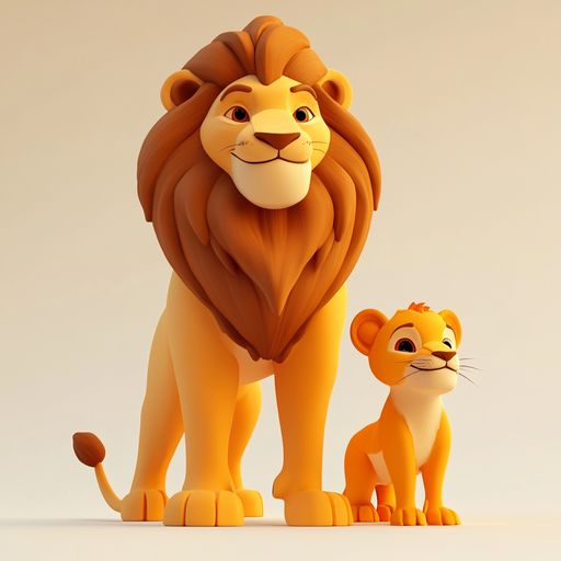 Le Lion et son Fils