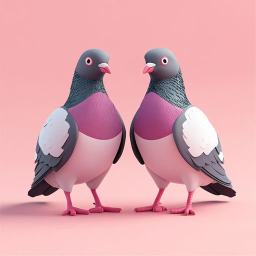 Les deux Pigeons