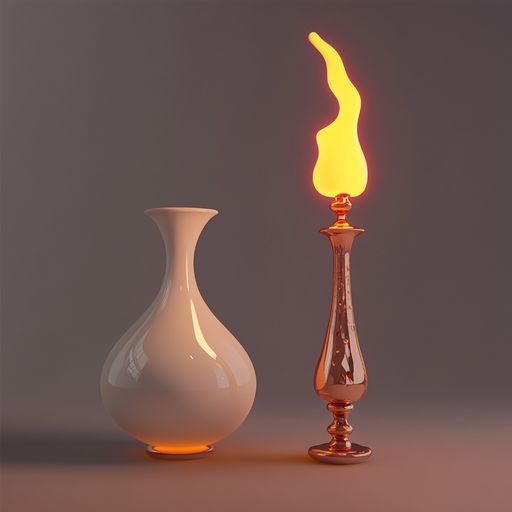 La Lampe et le Flambeau