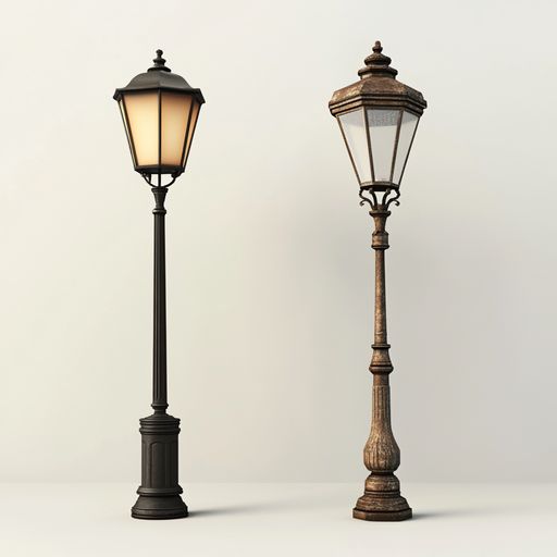 La Lampe et le Réverbère