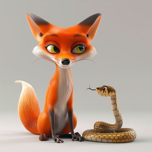 Le Renard et le Serpent