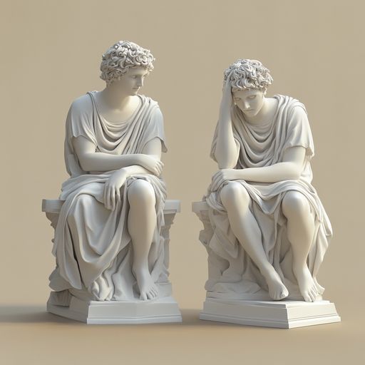 Le Prédicateur et les Statues