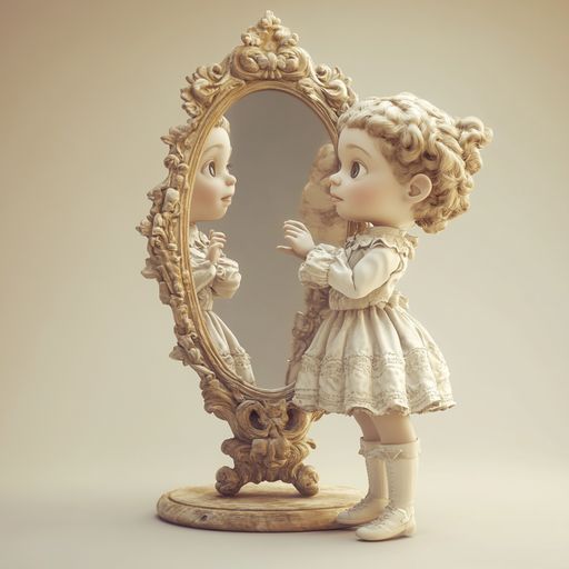 L'Enfant, le Miroir et la Rivière