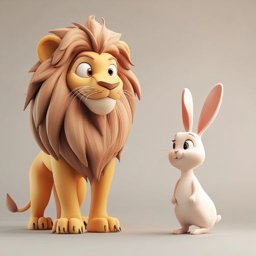 Le Lion et le Lapin