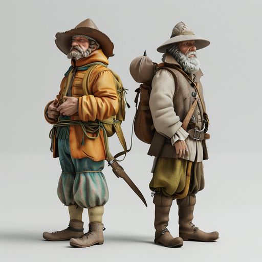 Les deux Voyageurs égarés