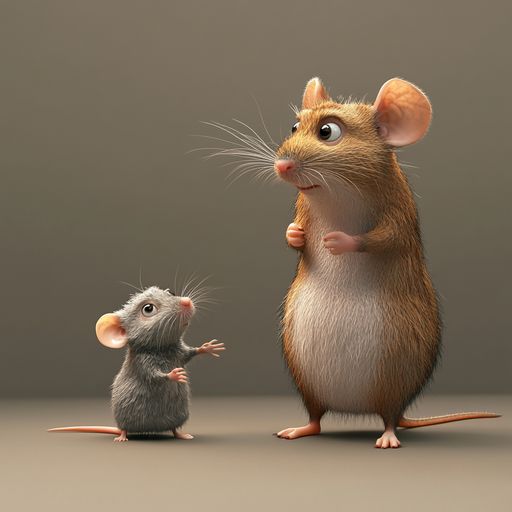 Le jeune Rat et la vieille Souris