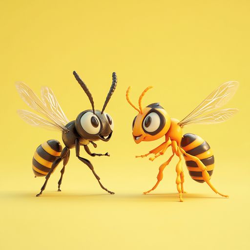 L'Abeille et le Frelon