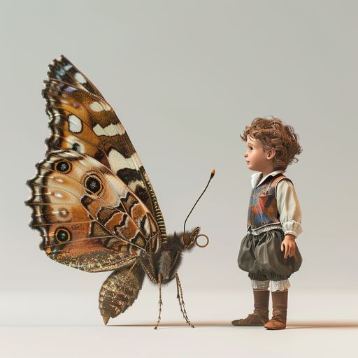 Le Papillon et l'Enfant